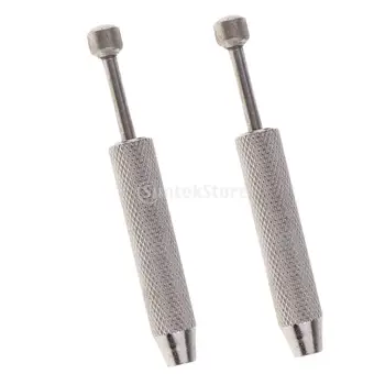 

4 Prongs Diamond Gem Bead Holder Pick-up Tool Jewelry Tweezer Spring Loaded
