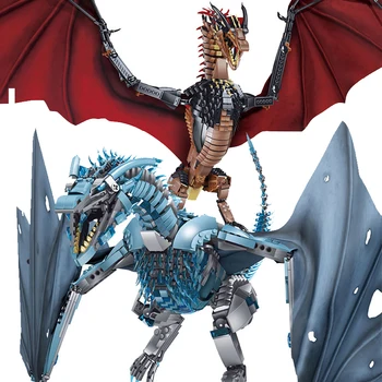 

IN STOCK Game Of Thrones Dragon Black Death Balerion Action Figures Building Blocks Collectible Toys For Gift Creative DIY toys