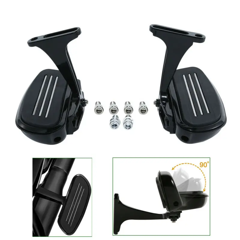 Motorcycle Passenger Footboard bracket For Harley Streamline Touring Electra Street Glide Road