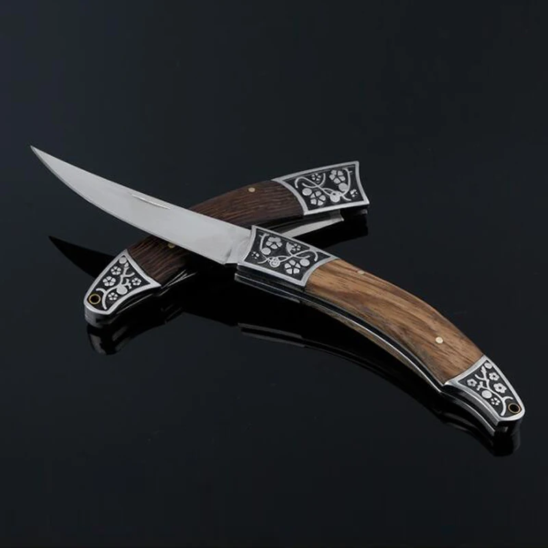Складной нож для охоты, карманные тактические ножи для выживания, небольшой прямой нож, многофункциональные инструменты для кемпинга и отдыха на природе