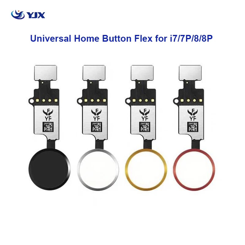 YF NEW Universal Home Button Return Key For iPhone 7G 7 Plus 8G 8 Edition Flex Cable Repair Replacement Touch ID | Мобильные