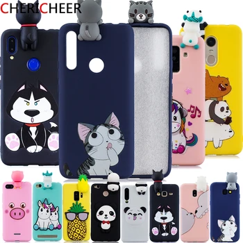 

3D Toys Silicone Case For Honor 9X Premium Case Honor 9X 9 X Global STK-LX1 Candy Soft Bumper Cartoon Cover For Honor 9X Case