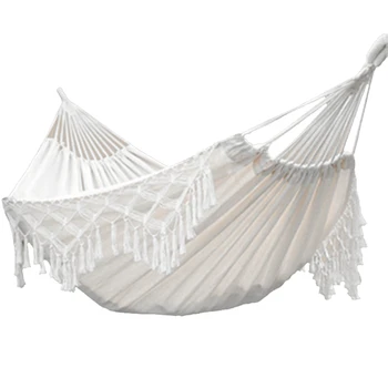 

2020 New Fashion Creative Boho Tassel Nest Hammock Swing Chair Outdoor/Indoor Picnic Garden Hammock Hanging Net Chair Swings
