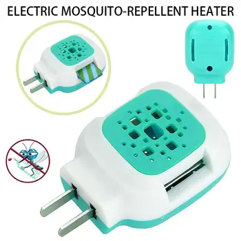 

Electric Mosquito Repeller Plug-In Blue Mosquito Killer Repellent Incense Heater Portable Plastic Sleep Insect Home