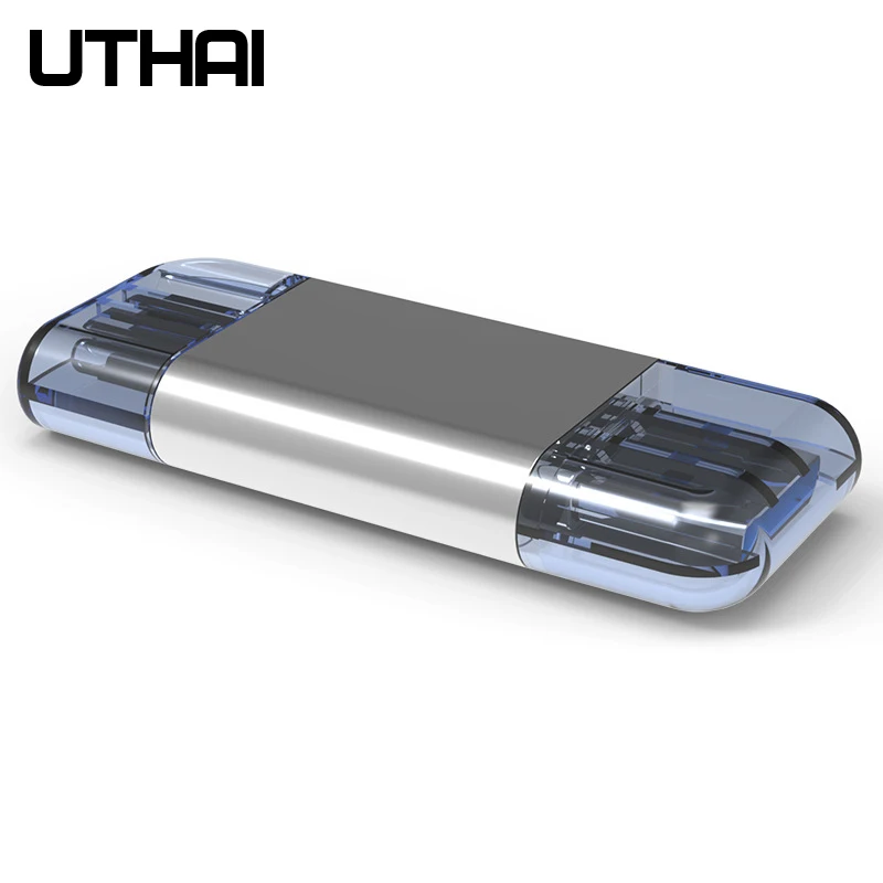 UTHAI D39 для HUAWEI NM кардридер Type C к Micro SD/USB3.0 адаптер Nano карты памяти 128G 90 МБ/с. чтение