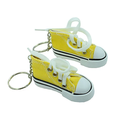 Electric vehicle foot support Bicycle foot support Motorcycle foot support Side Kickstand Stand Mini shoes Shoe key chain Yellow-2