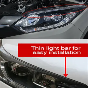 

Car Turn Signal Strip 60CM RGB Flexible LED DRL Remote Sequential Daytime