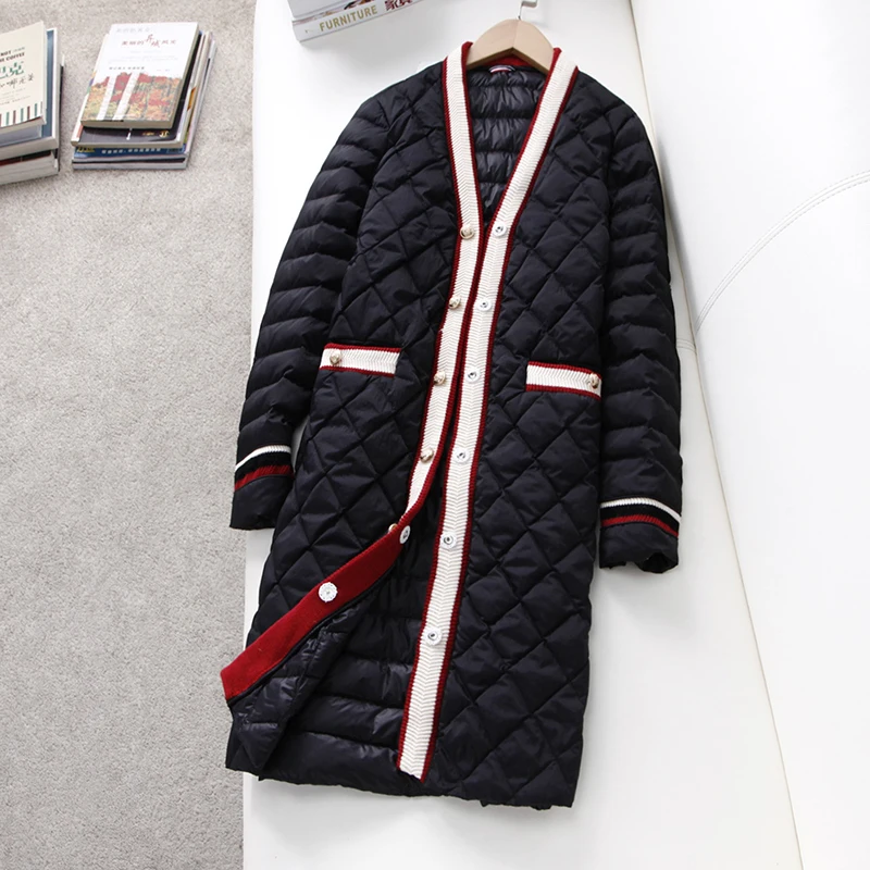 90% White Duck Down Jacket Women Winter Coat Korean Puffer Warm Parka Chaqueta Mujer YY1481 | Женская одежда