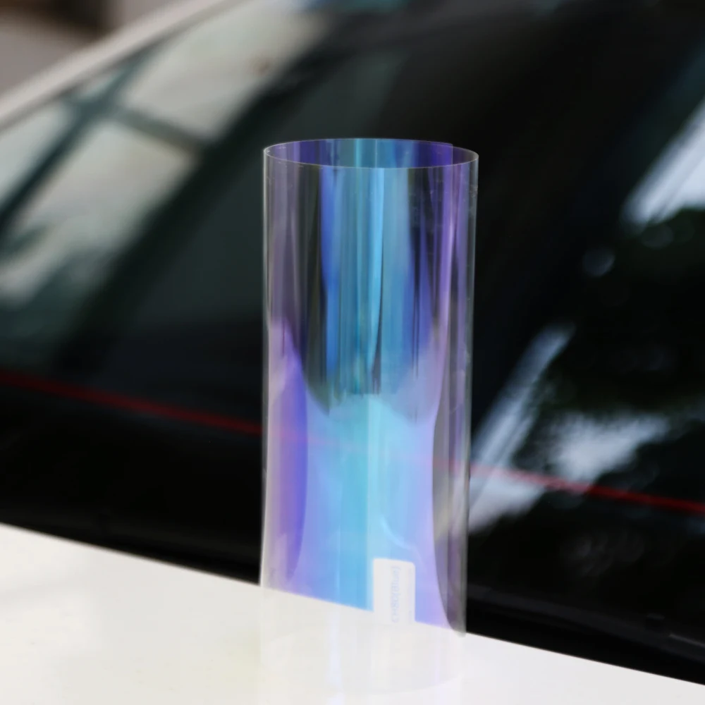 HOHOFILM 2PCS 50cmx300cm 81%VLT Chameleon Window Tint Car/house Film For 4 side Auto Glass Sticker 99% UV Proof | Дом и сад