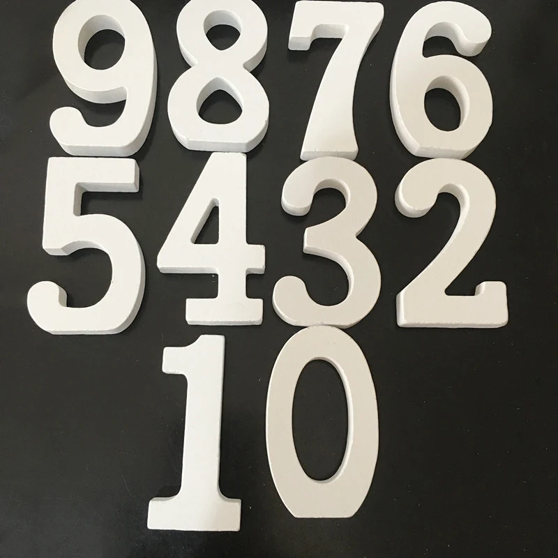 1pc 8CM White Wooden Letters English Alphabet DIY Personalised Name Design Art Craft Wedding Home Decor letters room decoration