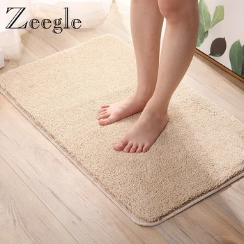 

Zeegle Carpet Plush Absorbent Living Room Rug Bathroom Doormat Bedside Carpet Mat Foot Mat Area Rug Non-slip Soft Sofa Floor Rug