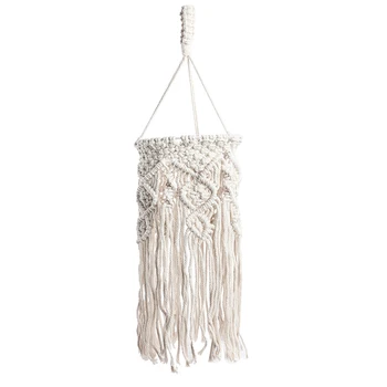 

Accessories Ceiling Light Pendant Lamp Shade Knitting Tassel Cotton Blend Nordic Living Room Charm Home Decor Handmade Bathroom
