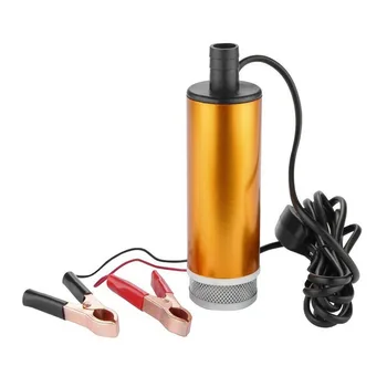 

Newest 12L/min 60W 12V Stainless Steel Submersible Pump Water Oil Diesel Fuel Transfer Pump for Car Caravan Marine Boat Hot