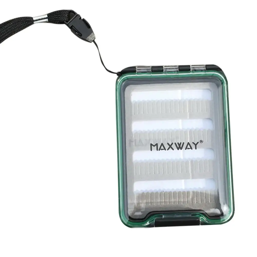 HobbyLane MAXWAY коробка для приманки 02 коробка для ловли нахлыстом Водонепроницаемая плавающая коробка с УДЕРЖИВАЮЩИМИ веревками инструмент для ловли нахлыстом 10x7x2 см 72 г