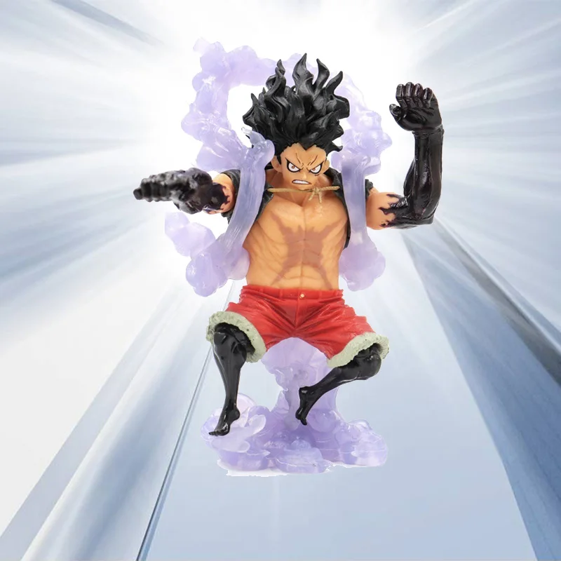 18 см аниме One Piece King of Artist The Snake Man Луффи Snakeman Monkey D Luffy Gear 4 фигурка ПВХ Коллекционная