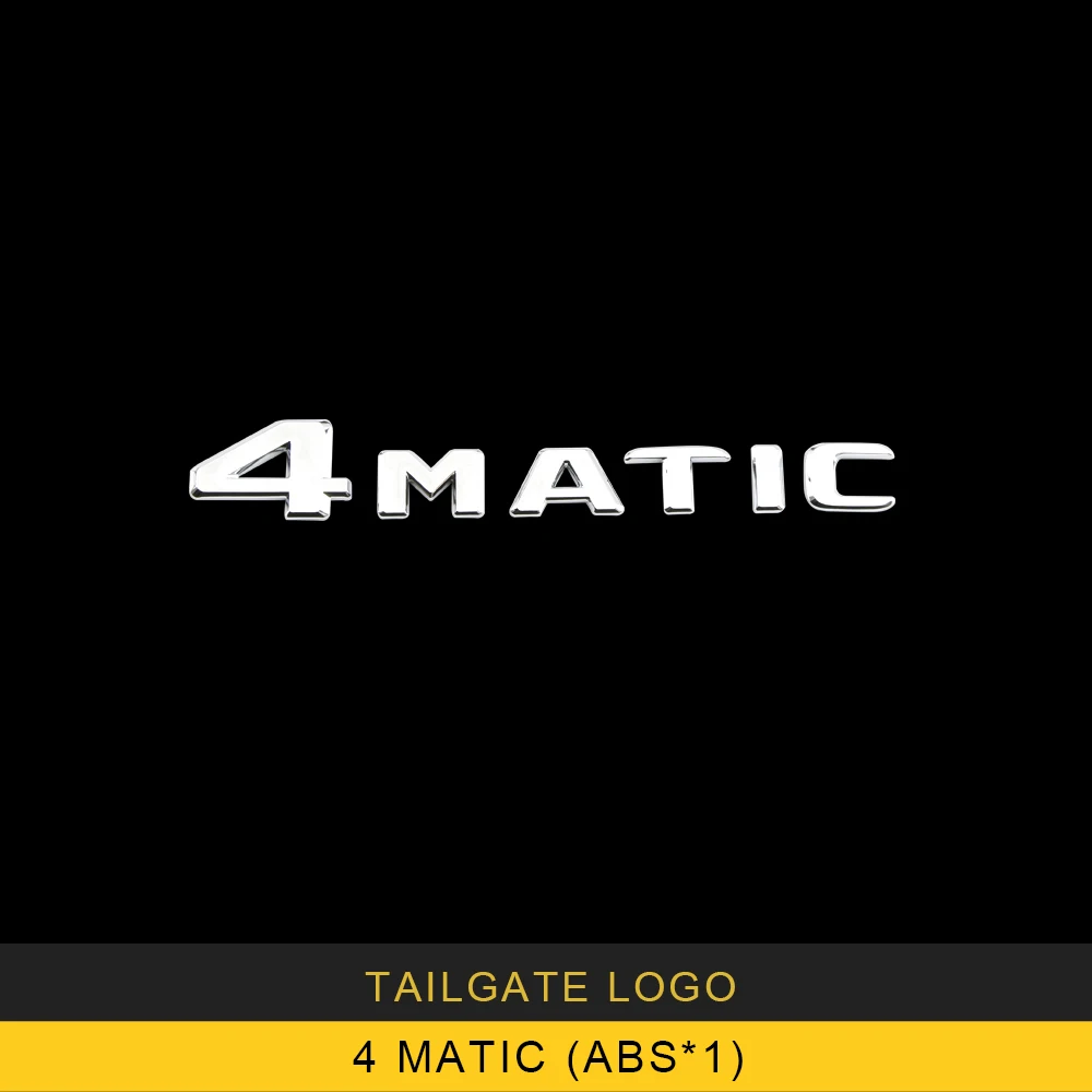 4 MATIC X1 Carманго для Mercedes Benz GLA CLA C117 GLC A C E класс W205 W213 W176 авто багажник хвост ворота номер автомобиля логотип эмблема значок наклейка - Название цвета: 4 MATIC X1