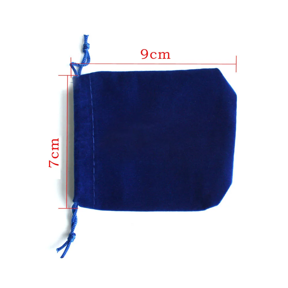 7x9/10x12cm 5 teile/los Samt Kordelzug Taschen Schmuck Verpackung Beutel Für Süßigkeiten Ohrringe Perlen weihnachten Hochzeit Party Geschenk Tasche – Detail 5