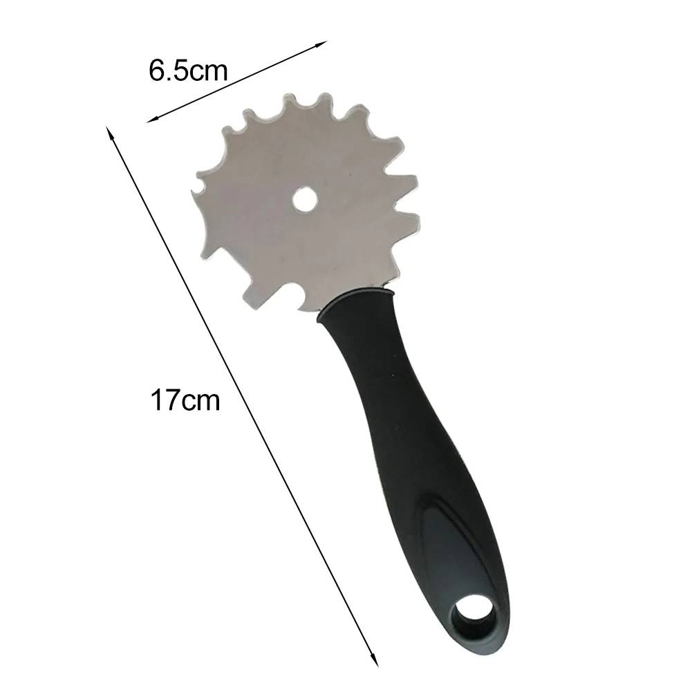 Metal BBQ Grill Grate Cleaner Barbecue Oven Scraper Scrubber Bottle Opener Tool scraper is a nice helper for cleaning BBQ grill.