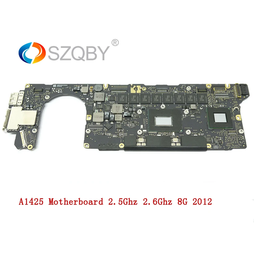 Материнская плата ноутбука A1425 для MacBook retina i5 2,5 ГГц 2,6 ГГц 8G логическая плата 2012 год