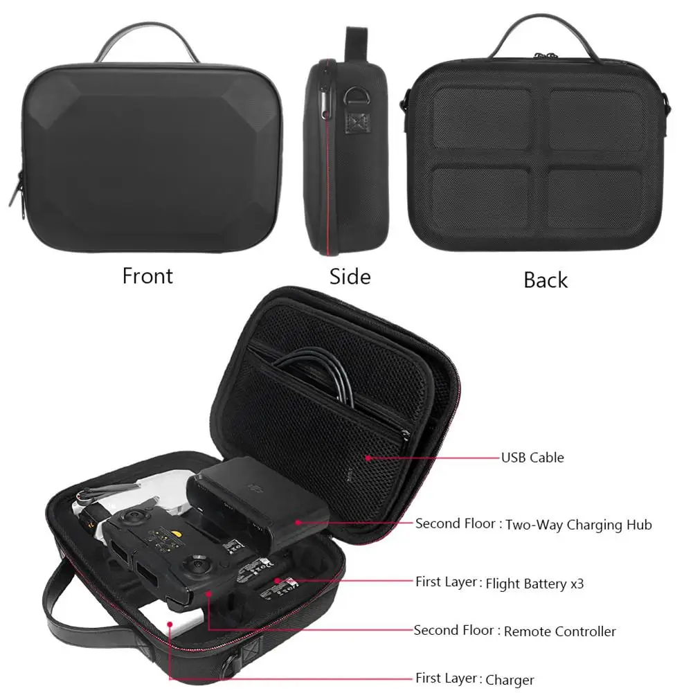 Сумка для хранения дрона для DJI Maivc Mini Водонепроницаемый чехол для переноски сумка на плечо защитная коробка