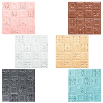 

Self-adhesive 3d stereo wall stickers bedroom warm decoration background wall wallpaper foam brick waterproof moisture sticker