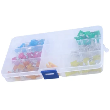 

New-120 Pcs Small Blade Fuse Classification Kit Car Car Fuse Kit