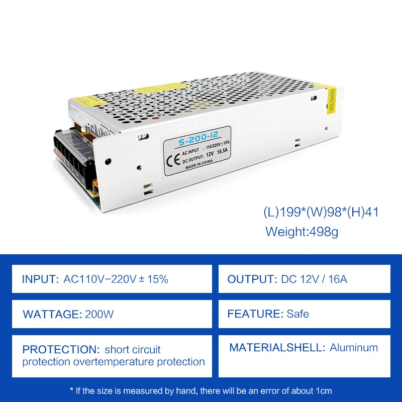 Z18B-12V16A-200W-power