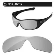 Papaviva хромированное зеркало поляризованные Сменные линзы для солнцезащитных очков Antix оправа UVA и UVB Защита