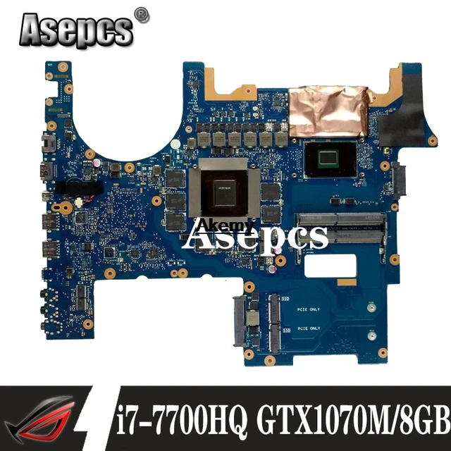 $US $498.02  Akemy G752VSK Mianboard For ASUS G752VM G752VML G752VS G752VSK Motherboard 100% Work i7-7700HQ GTX 