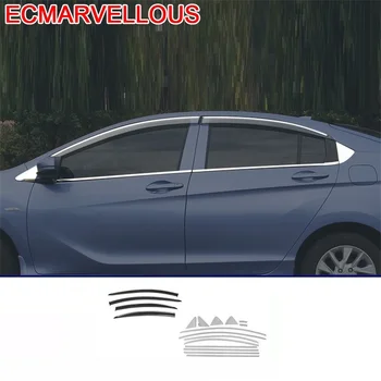 

Auto Window Automobile Chromium Decorative Modified Car Styling Sticker Strip Decoration Covers 15 16 17 18 19 FOR Honda Gienia