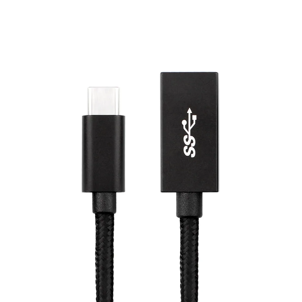 Кабель адаптер OTG с разъемами USB 3 1 и 0 12 см|Кабели передачи данных| |