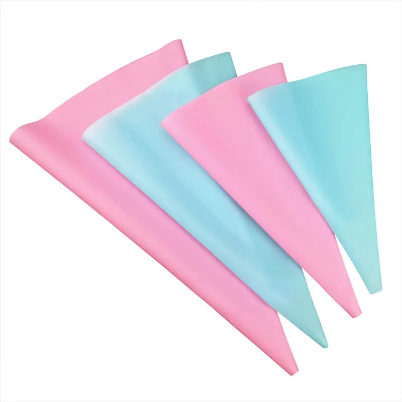 4Pcs/1Pcs Kitchen Gadgets Cream Pastry Bag Baking Accessories DIY Cake Decorating Food Grade EVA/TPU Reusable Piping Bags
