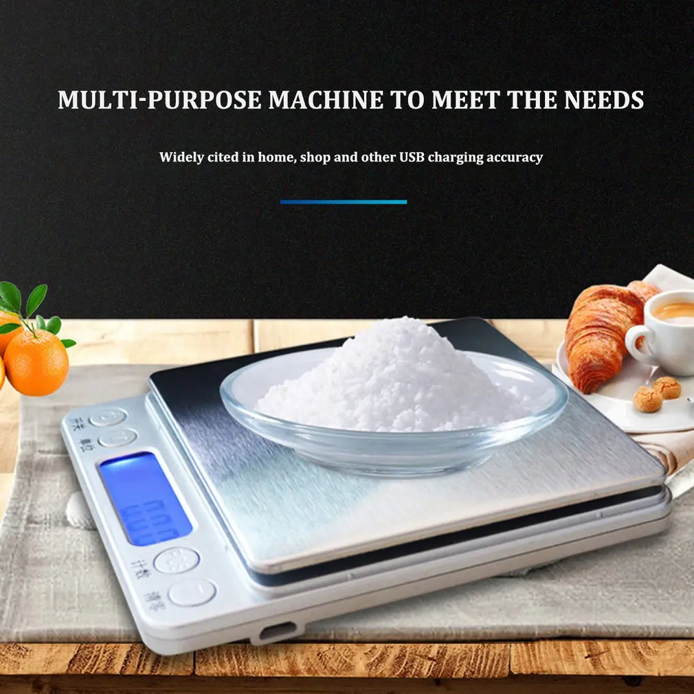 High-Precision Mini Electronic Scale Jewelry Scale Portable Household Pocket Scales 0.01G Gold Jewelry