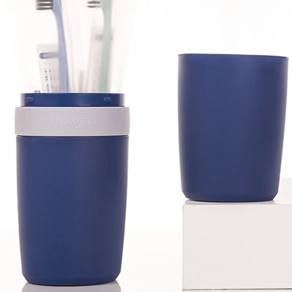 

1pc Toothpaste Washing Cups Case Nordic Style Fashion Simple Travel Wash Cups Portable Mouthwash Toothbrush