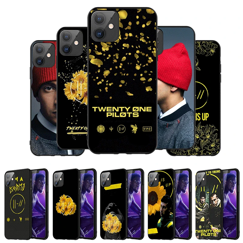 Мягкий чехол для телефона из ТПУ с рисунком красных дудлов iPhone X XR XS 11 Pro Max 8 7 6 6s 5 5S