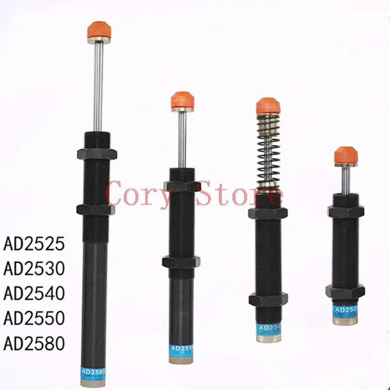 1Pc Pneumatic Oil Pressure Shock Absorber Plastic Cap Spring Can Reset
