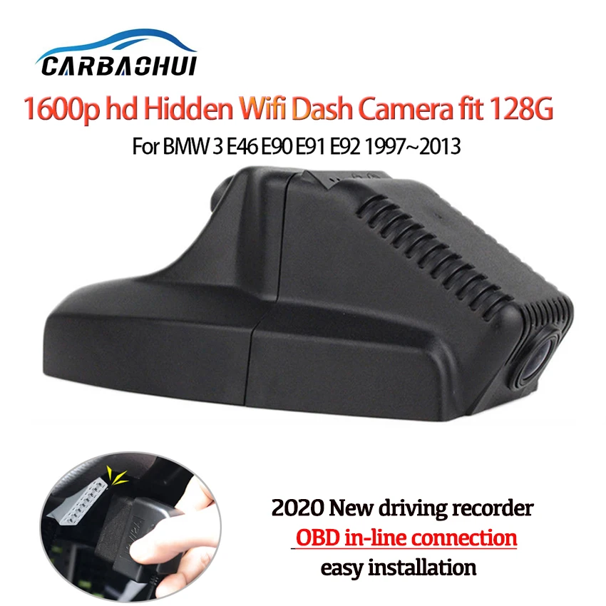 Автомобильный видеорегистратор Wifi камера для BMW 3 E46 E90 E91 E92 1997 ~ 2013 OBD in line