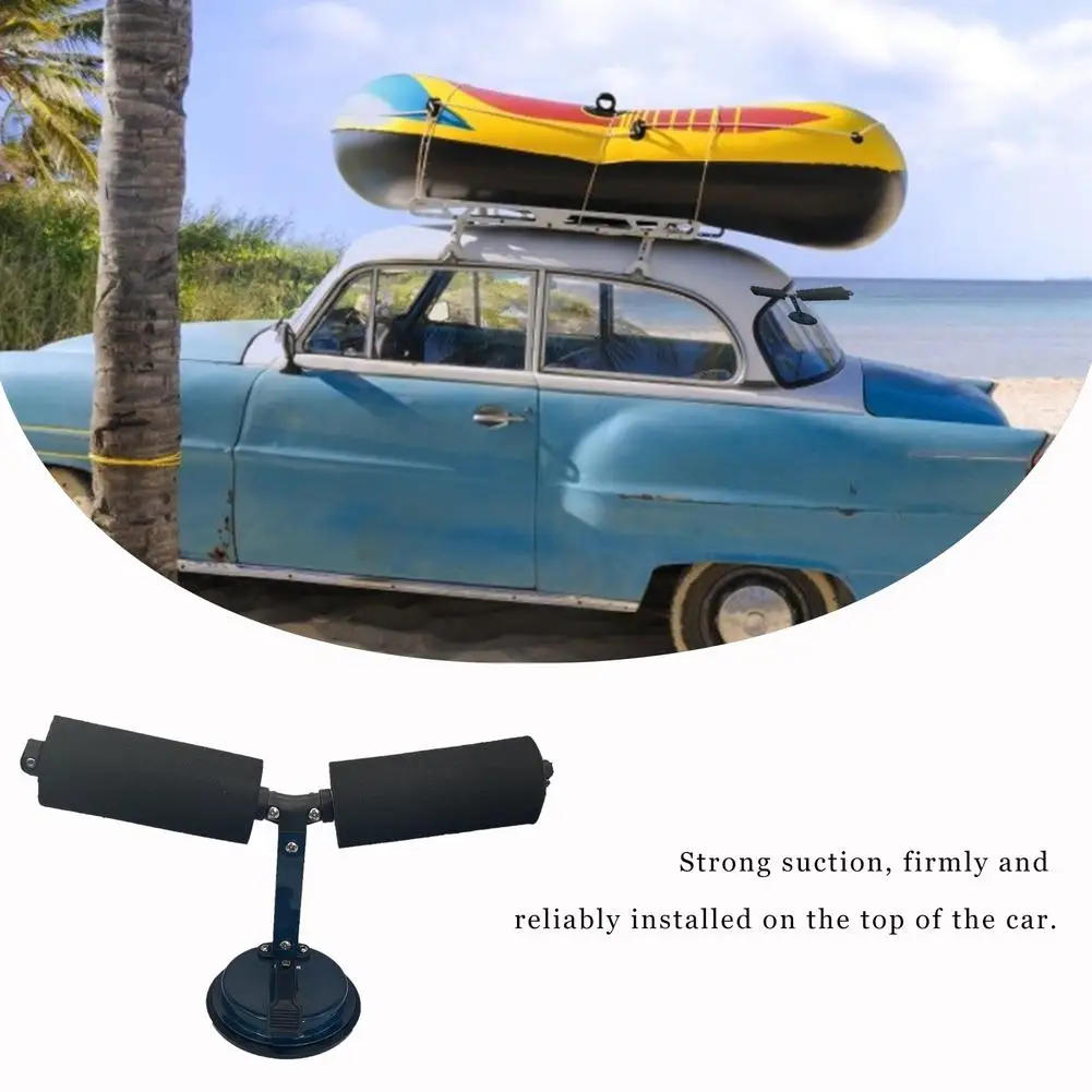 

Car Roof Kayak Roller Y-type Heavy Strong Suction Cup Bracket Durable Loading Assist Kayak Boat Accessories Ship Loader