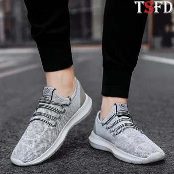 

Spring Sneakers Men Fashion Shoes Light Weige Men's Shoes 2020 Comfortable Mens Sneakers Casual Breathable Rubber Footwear S1