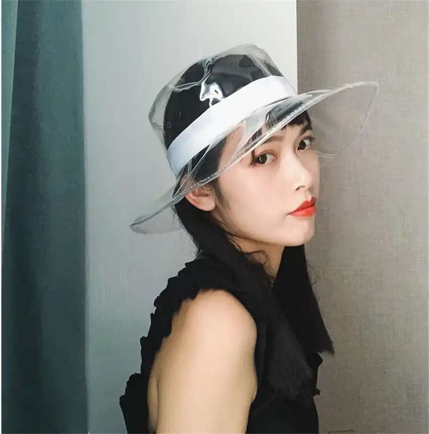 Clear rain hat Clearance