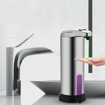 

280ML Automatic Touchless IR Sensing Hand Wash Soap Dispenser Liquid Lotion