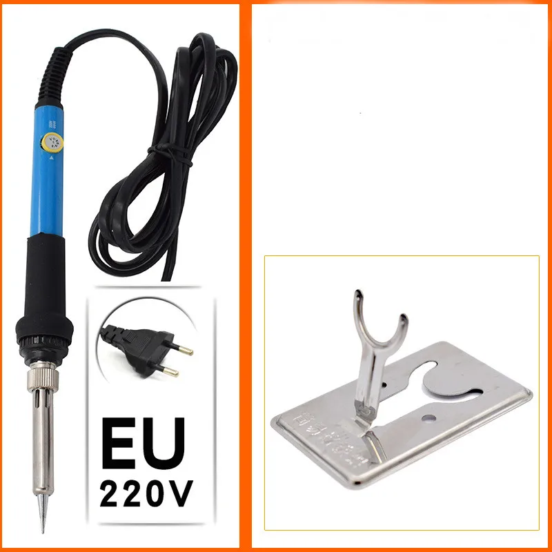 60W  Wood Burning Carving Pyrography Pen Kit Adjustable Temperature Soldering Iron Welding Wood Embossing Burning Repair Set cheap stick welder Welding Equipment