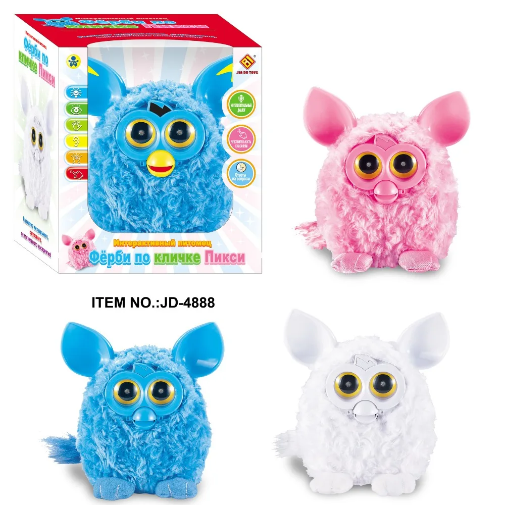 Говорящие развивающие игрушки электрические Furby эльфы русский язык подарок на год подарок на день рождения для ребенка подарок для мальчика подарок для девочки