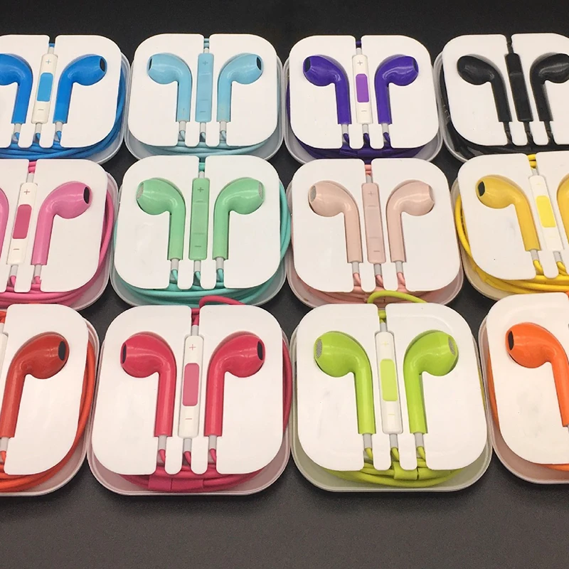 

For Apple IPhone 7 and AndroidIn Ear Stereo with Microphone Wired Earphone for IPhone 8 7 Plus X XR XS Max 10 Headset