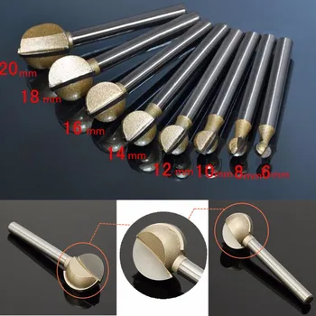 

Steel Pill Woodworking Ball Shape Milling Cutter Carving Tool Wood Knife Chisel Drill Dremel Rotary Tool For Tea Table