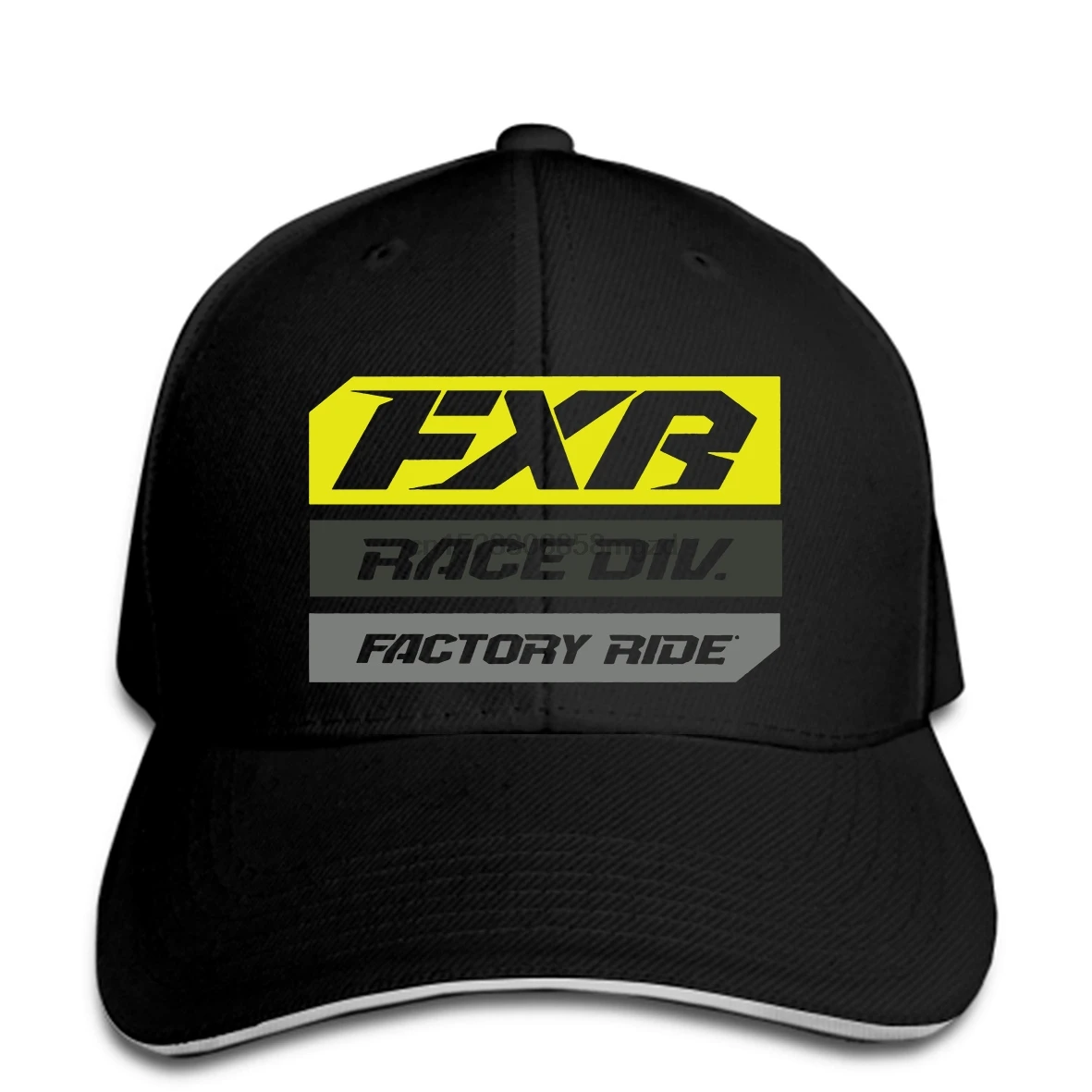 FXR, мужская бейсбольная кепка, черная, Hi-Vis, для снегохода, внедорожного мотокросса, Повседневная Бейсболка, женская кепка, остроконечная