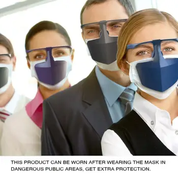 

New 5PCS New Face Protection Isolation Mask Splash And Foam Mask Full Face Protection Effective Antibacterial And Safer