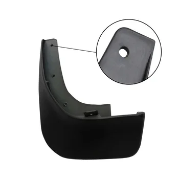 

Black Mudguards Plastic Flap Splash Protector For Mazda Protege 323 1998-2003 4pcs