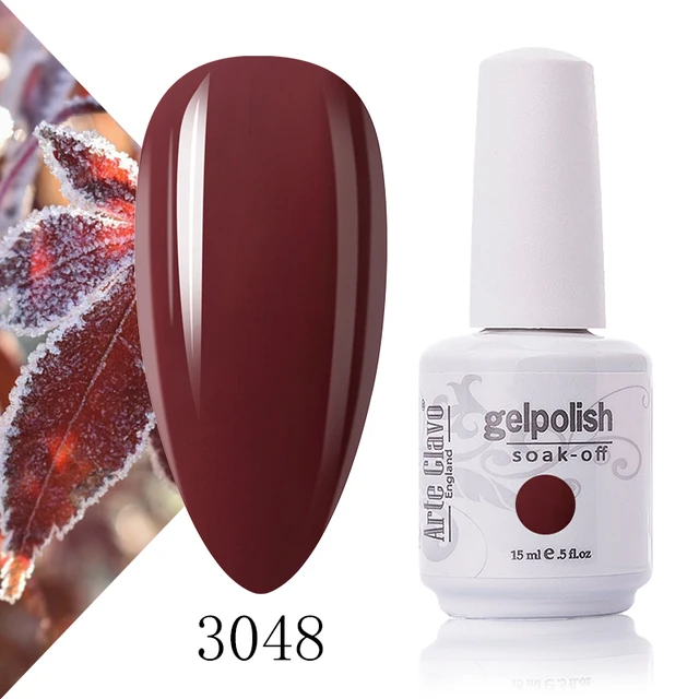 Arte Clavo 131 Colors Gel Polish Nail Gel Varnish Paint Semi Permanent Nails Art Gel Nail Polish For Manicure Top Coat Base Coat 3048