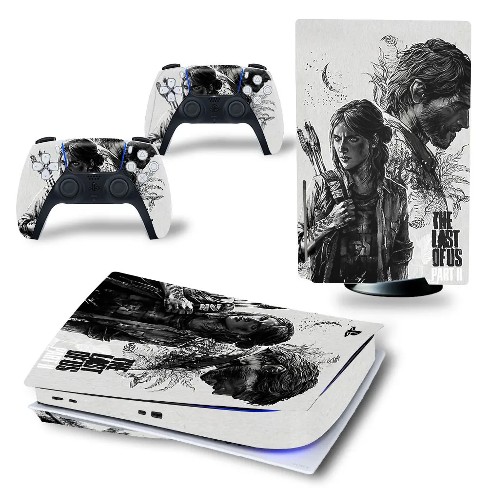 The Last Of Us Parte 2 Adesivo Skin Per Controller Di Gioco Per Console Ps5, Adesivo Skin Per 2 Controller Per Accessori Di Gioco Ps5 #7515